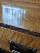 Load image into Gallery viewer, Vintage 1930s Art Deco Dressing Table – Figured Maple
