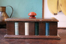 Load image into Gallery viewer, Vintage Bakelite Poker Chip Set – Coloured Gaming Counters – Bridge Card Game Set
