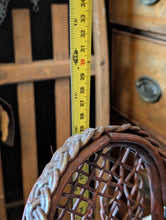 Load image into Gallery viewer, Antique Edwardian Doll Tricycle Rickshaw Toy – Wicker Seat – Folk Art c.1910
