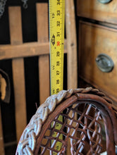 Load image into Gallery viewer, Antique Edwardian Doll Tricycle Rickshaw Toy – Wicker Seat – Folk Art c.1910
