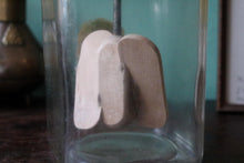 Load image into Gallery viewer, Vintage 1940s J.J. Blow No. 20 Glass Butter Churn – Hand Crank Kitchenalia – Made in England
