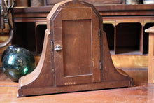 Load image into Gallery viewer, 1930s Art Deco Oak Chiming Mantel Clock - Working Mechanical Pendulum Clock
