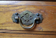 Load image into Gallery viewer, Antique Oak Miniature Chest of Drawers - Two Drawer Desktop Cabinet - c.1900
