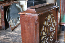 Load image into Gallery viewer, Antique Celestion Loudspeaker Cabinet - 1920s - Mahogany Radio Speaker - Art Deco Fretwork
