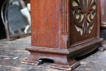 Load image into Gallery viewer, Antique Celestion Loudspeaker Cabinet - 1920s - Mahogany Radio Speaker - Art Deco Fretwork
