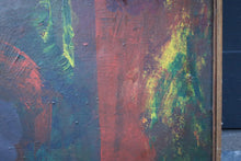 Load image into Gallery viewer, Richard Jardine - Spare Room - Large 1980s Acrylic Painting - Tyne Tees Northern Open Exhibition
