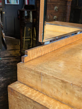 Load image into Gallery viewer, Vintage 1930s Art Deco Dressing Table – Figured Maple
