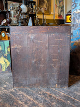 Load image into Gallery viewer, Antique Edwardian Mahogany Open Bookcase – Gallery Top – Shelves &amp; Drawer – c.1900
