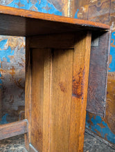 Load image into Gallery viewer, 1930s Oak Student’s Desk – Extending Drop Leaf Writing Desk – Four Drawer Compact Desk
