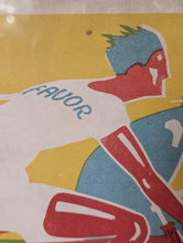 Load image into Gallery viewer, Original 1927 Favor Cycles &amp; Motos Poster - Jean Prunière - French Art Deco Cycling Advertising - Framed
