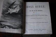 Load image into Gallery viewer, Large Victorian Illustrated Family Holy Bible – Cassell Petter &amp; Galpin – Leather Bound – Family Records

