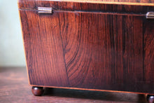 Load image into Gallery viewer, Antique Georgian Regency  Rosewood Tea Caddy – C 1800
