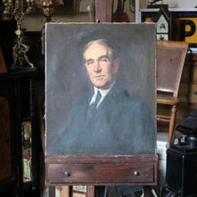 Load image into Gallery viewer, T. Alfred West 1864–1947 - Portrait of Wm J Smith Esq - Signed Oil Painting 1927

