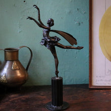 Load image into Gallery viewer, Tom Merrifield Dragonfly Bronze Ballet Dancer - Signed Limited Edition 37/150 - 31cm
