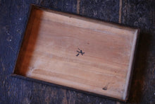 Load image into Gallery viewer, Antique Japanese Black Lacquer Document Box - Meiji Taisho Period - Drawer &amp; Lift Top C.1900
