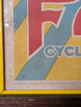 Load image into Gallery viewer, Original 1927 Favor Cycles &amp; Motos Poster - Jean Prunière - French Art Deco Cycling Advertising - Framed
