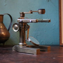 Load image into Gallery viewer, Antique E. Leitz Wetzlar Brass Dissecting Microscope – c.1900 Scientific Instrument
