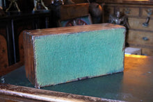 Load image into Gallery viewer, Large Mid-19th Century Burr Walnut Writing Slope – Brass Bound Campaign Lap Desk – c.1840–1860

