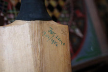 Load image into Gallery viewer, Vintage Nicolls Hammond Autograph Cricket Bat – Robertsbridge Sussex – English Cricket Display
