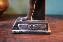 Load image into Gallery viewer, Antique Egyptian Revival Bronze Osiris Figure – Grand Tour Sculpture – c.1920 – 24 cm
