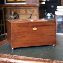 Load image into Gallery viewer, Regency Mahogany Sewing Work Box c.1820 – Georgian Fitted Needlework Jewellery Box
