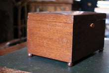 Load image into Gallery viewer, Regency Mahogany Sewing Work Box c.1820 – Georgian Fitted Needlework Jewellery Box
