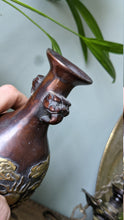 Load image into Gallery viewer, Chinese Bronze Dragon Vase

