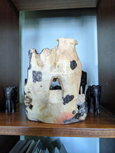 Load image into Gallery viewer, Large Vintage Chinese Soapstone Brush Pot

