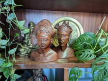 Load image into Gallery viewer, Vintage Balinese Bust Carvings
