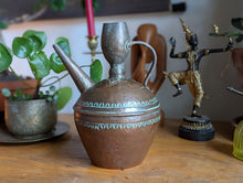 Load image into Gallery viewer, Antique Mughal Indian Copper Atfaba Ewer

