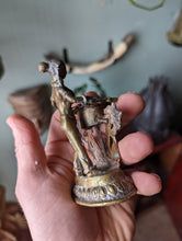 Load image into Gallery viewer, Antique Indian Bronze Candle Holder
