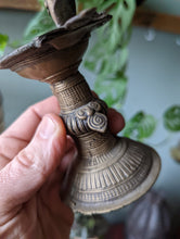 Load image into Gallery viewer, Antique Indian Bronze Diya Oil Lamp
