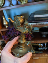 Load image into Gallery viewer, Antique Indian Bronze Deccan Oil Lamp
