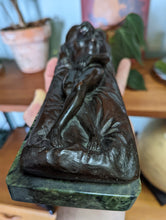 Load image into Gallery viewer, Art Nouveau Bronze Sculpture of Nude Woman

