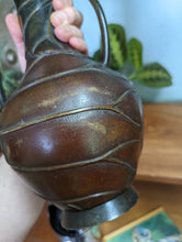 Load image into Gallery viewer, Japanese Art Nouveau Bronze Vase / Jug
