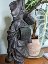 Load image into Gallery viewer, Antique Japanese Meiji Period Bronze Statue

