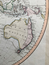 Load image into Gallery viewer, 1801 Cary Map of the Eastern Hemisphere ( Asia, Africa, Australia )
