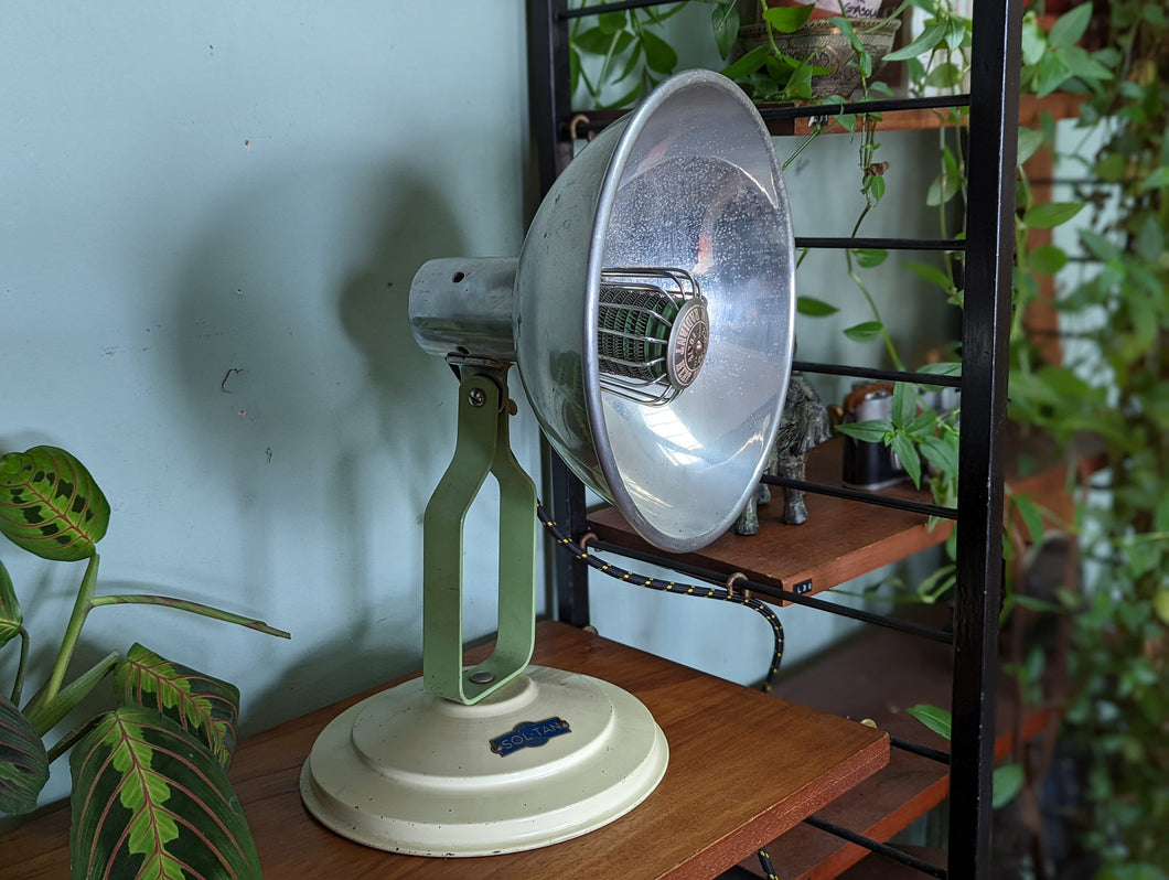 Vintage Soltan Heat Lamp / Desk Lamp