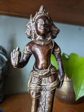 Load image into Gallery viewer, Vintage Thai Bronze Trimurti Statue
