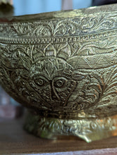 Load image into Gallery viewer, Gold Gilt Copper Tibetan Bowl
