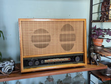 Load image into Gallery viewer, Ekco A274 Vintage Wooden Case Art Radio
