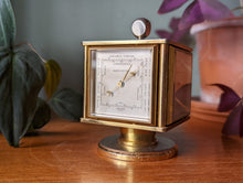 Load image into Gallery viewer, Imhof Brass Desk Clock &amp; Weather Station
