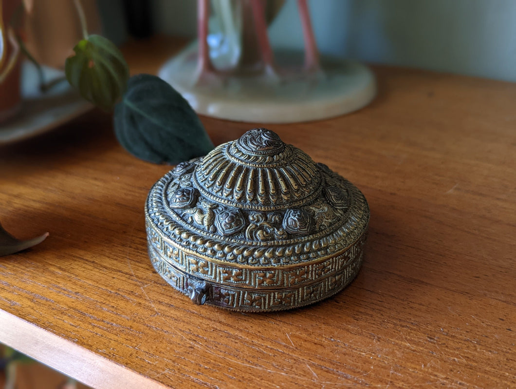 19th C Betel Lime Container, Timmi Bhutan