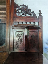 Load image into Gallery viewer, Antique Chinese Export Lacquer Dressing Table / Parlour Cabinet

