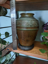 Load image into Gallery viewer, Antique Japanese Meiji Period Bronze Vase
