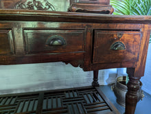 Load image into Gallery viewer, Antique Chinese Export Lacquer Dressing Table / Parlour Cabinet
