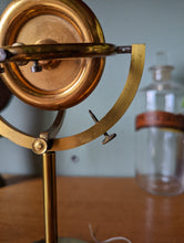 Load image into Gallery viewer, Victorian Gravitational Brass Gyroscope
