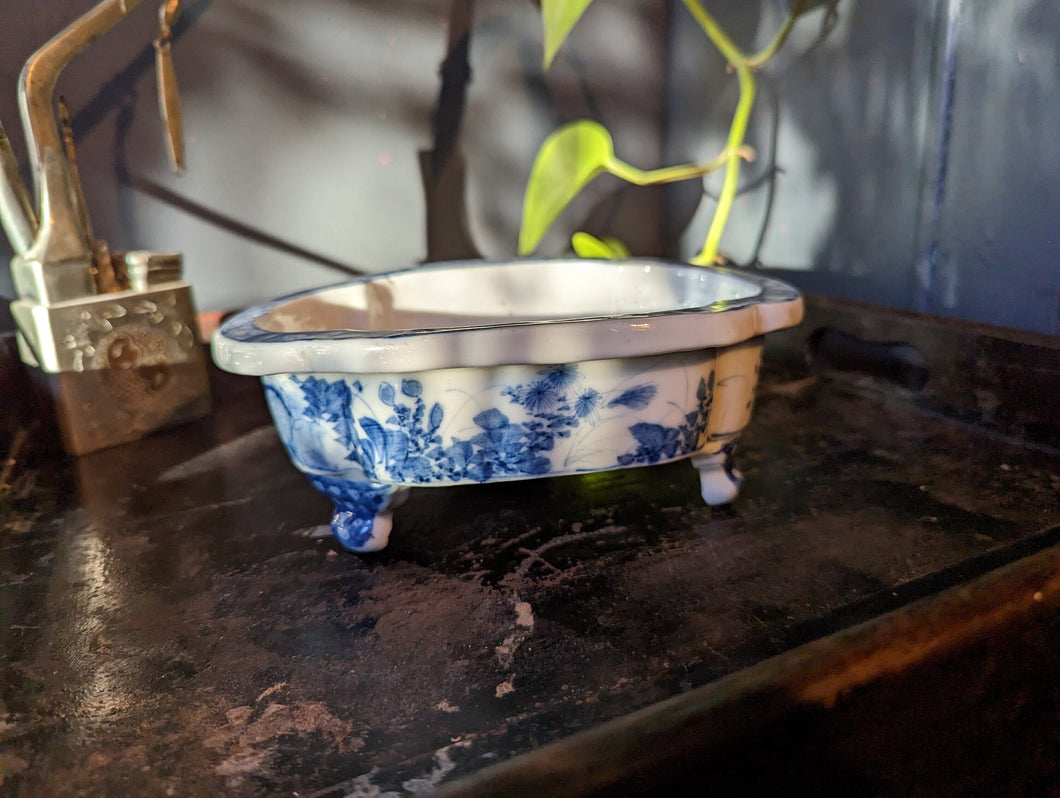19thC Chinese Porcelain Bonsai Bowl