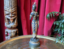 Load image into Gallery viewer, Gilded Bronze Statue of Hindu Goddess Dewi Sri

