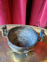 Load image into Gallery viewer, Antique Chinese Bronze Bamboo Effect Censer
